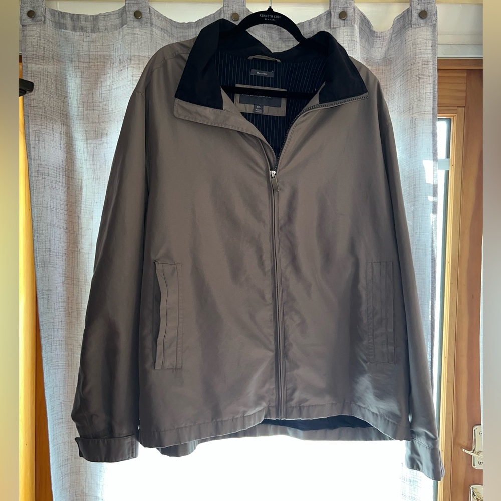 Men's Classic Tan Perry Ellis Jacket size XXL